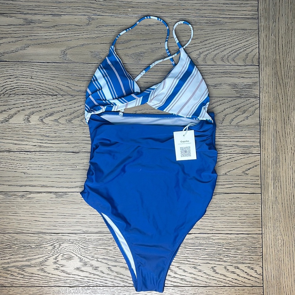 NWT Cupshe One Piece Bathing Suit